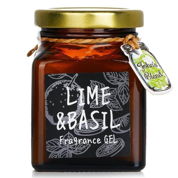 John's Blend Fragrance Gel - Lime & Basil 135g 135g