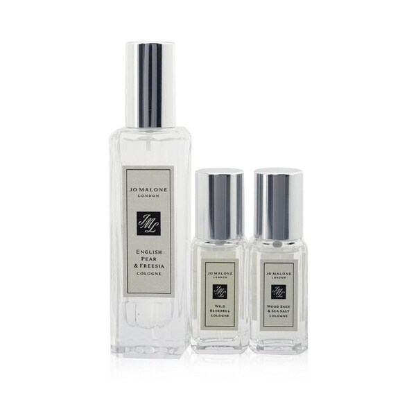 Jo Malone English Pear & Freesia Coffret: English Pear & Freesia 30ml + Wood Sage & Sea Salt 9ml + Wild Bluebell 9ml 3pcs 3pcs