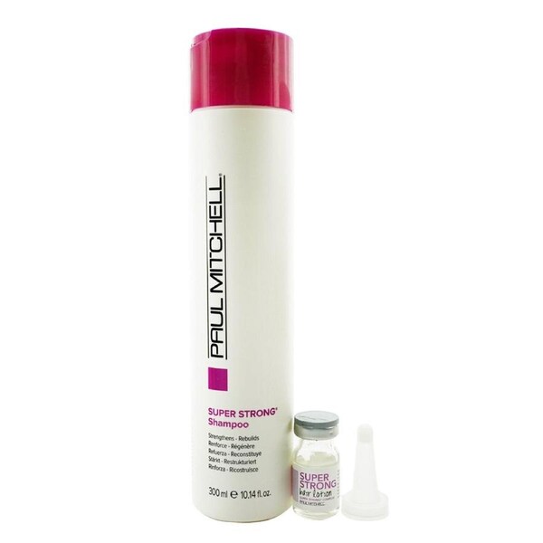Paul Mitchell Strength Super Strong Complex Program Set: Shampoo 300ml + Hair Lotion 12x6ml 13pcs 13pcs