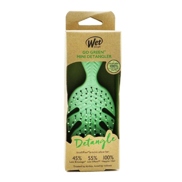 Wet Brush Go Green Mini Detangler - # Green 1pc 1pc