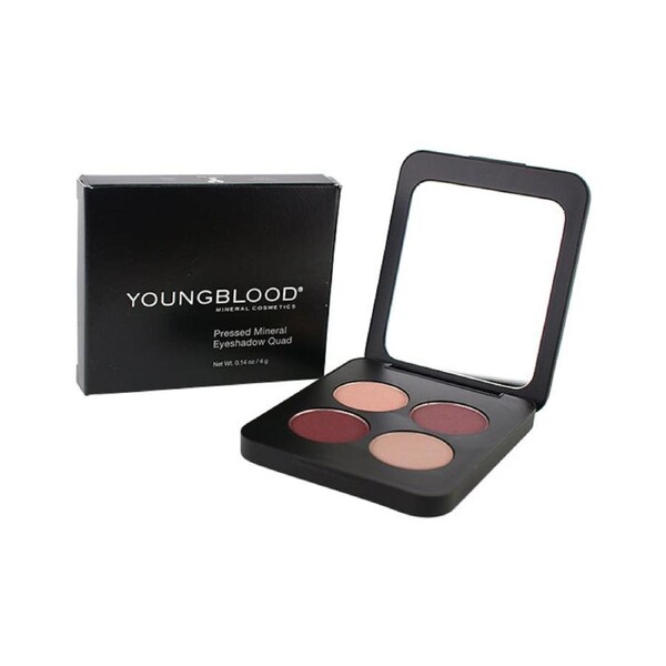 Youngblood Pressed Mineral Eyeshadow Quad - Vintage 4g/0.14oz Vintage / 4g/0.14oz