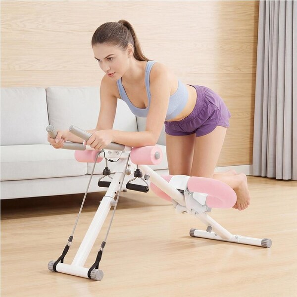 Centra Ab Machine Abdominal Exerciser Knee Protection Foldable Home Gym Cruncher