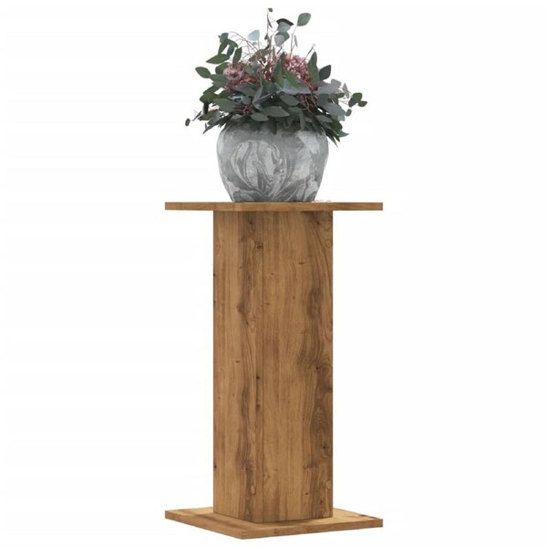 Plant Stands 2 pcs Artisian Oak 30x30x60 cm Engineered Wood vidaXL