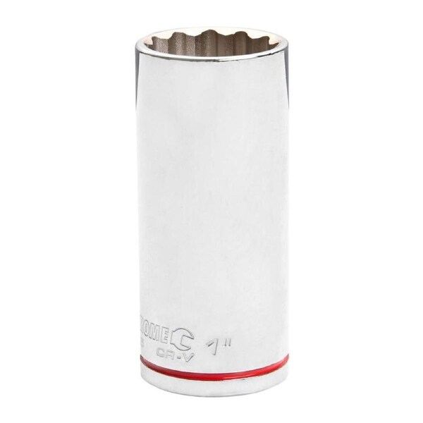 Kincrome 1 1/2" Drive Deep Socket - Chrome Vanadium Steel - Rust Resistant