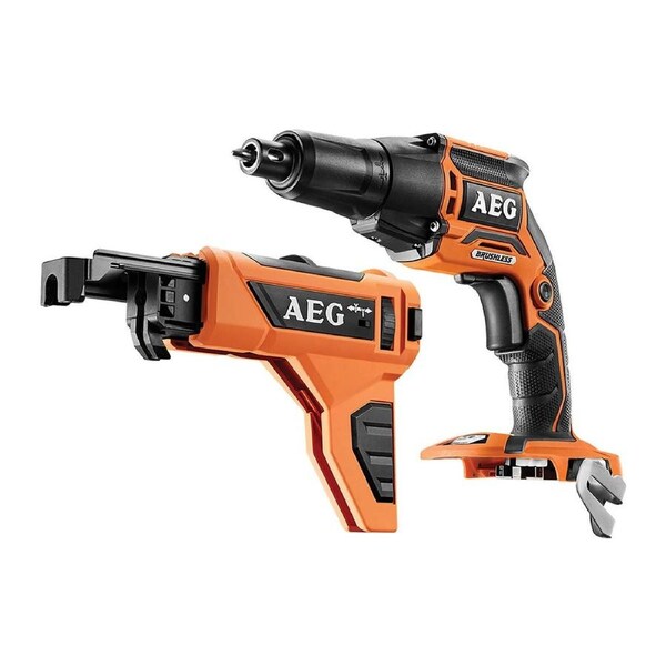AEG 18V Brushless Collated Screwdriver Skin Only - Compact - Durable - Efficient