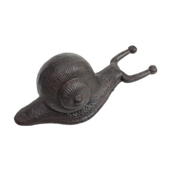 LVD Extra Large Snail Iron Boot Remover Indoor/Outdoor Decor 32.50x13x11cm