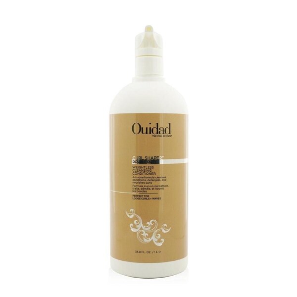 Ouidad Curl Shaper Double Duty Weightless Cleansing Conditioner (For Loose Curls + Waves) 1000ml/33.8oz 1000ml/33.8oz
