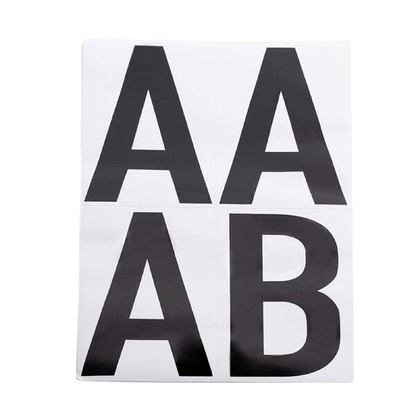 Sandleford 150mm Vinyl Self Adhesive Letter Kit - Durable Labelling Solution