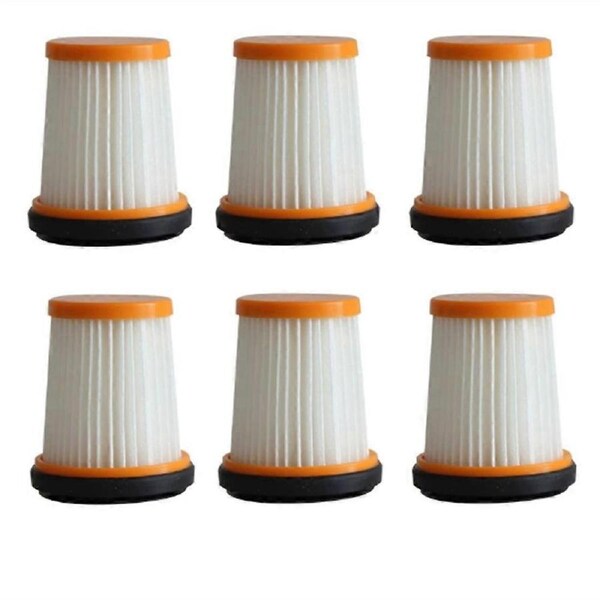 6Pcs Replacement Filter for Shark WV200EU WV251EU Cordless Handheld Vacuum Cleaner