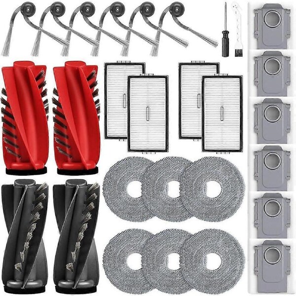 Accessory Set for Saros 10R Robot Vacuum Cleaner Main Side Brush Hepa Filter Mop Cloth Dust Bags