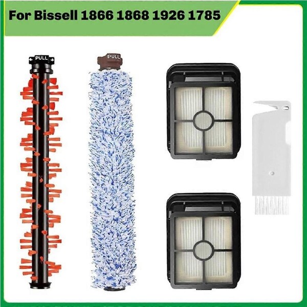 For 1866 1785 1868 1713 2225 Wet Dry Vacuum Main Roller Brush Hepa Filter Replacement Spare Parts