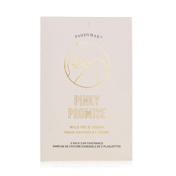Paddywax Impressions Car Fragrance - Pinky Promise 2packs 2packs