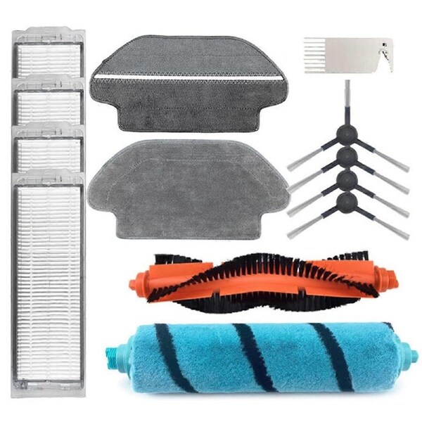 For STYTJ02YM MVVC01- V2 PRO V3 SE Vacuum Cleaner Accessories Main Side Brush Hepa Filter Cloth