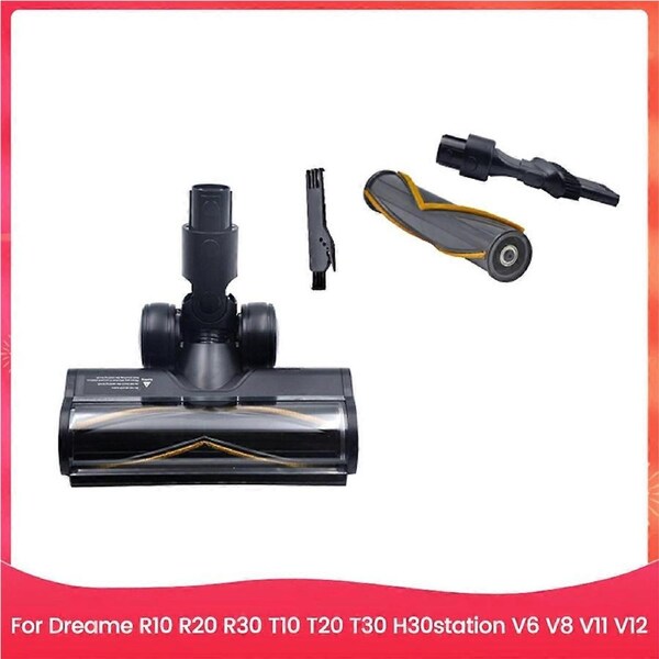 Electric Floor Brush for R10 R20 R30 V6 V8 V11 V12 Spare Parts Anti- Floor Brush Head with LED Light
