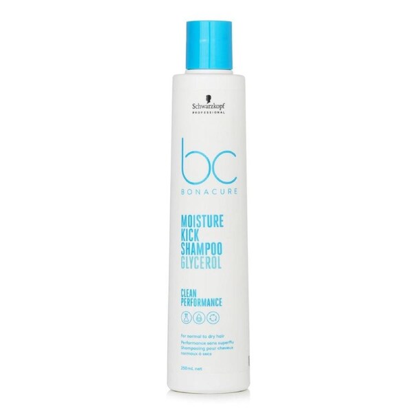 Schwarzkopf BC Moisture Kick Shampoo Glycerol (For Normal To Dry Hair) 250ml/8.45oz 250ml/8.45oz