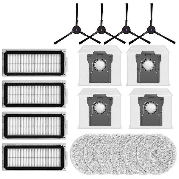 For Conga X50 X-Treme Accessories Filter Dust Bag Mop Cloth Replacement Parts Kit