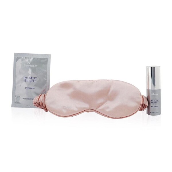 Skin Medica Instant Bright Eye Essentials Set: Instant Bright Eye Cream 14.2g + Instant Bright Eye Masks 6x2.34g + Sleep Mask 1pc 3pc 3pc
