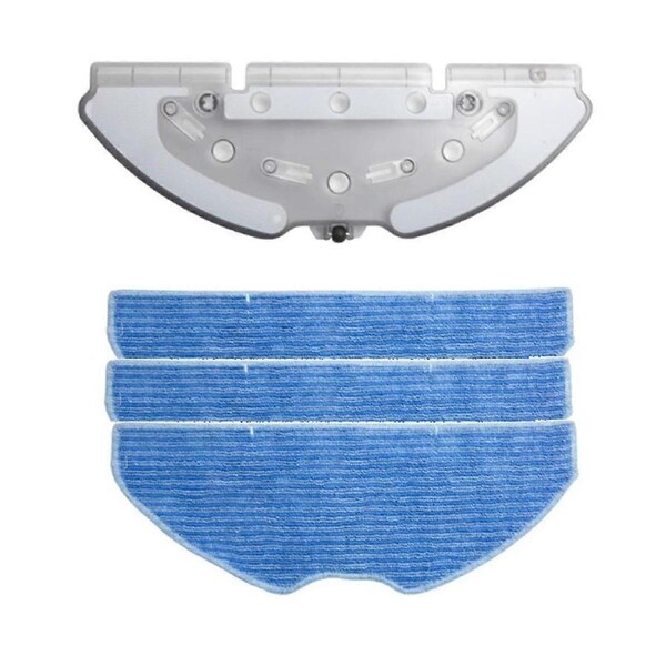 4PCS Mop Cloth Holder and Mop Cloth for 360 S8 / RV30 Plus/ RV10 Plus Robot Vacuum Cleaner Accessori
