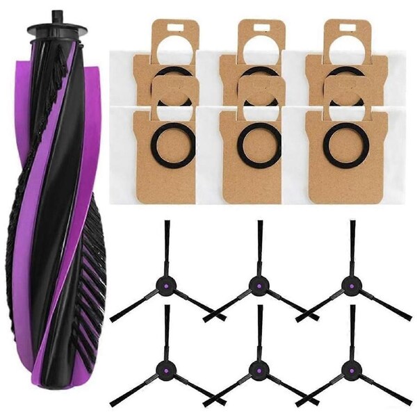 Accessories Kit for T5/T5 Pro Robot Vacuum Cleaner Main Side Brush Dust Bags Replacement Parts