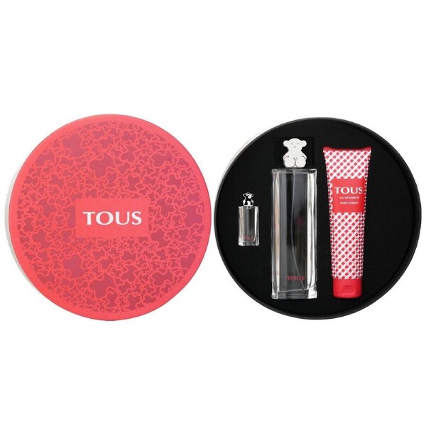 Tous Eau De Toilette Spray 90ml + Eau De Toilette Spray 4.5 ml + Body Lotion 150ml 3pcs 3pcs