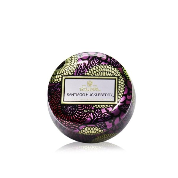 Voluspa Mini Tin Candle - Santiago Huckleberry 113g/4oz 113g/4oz