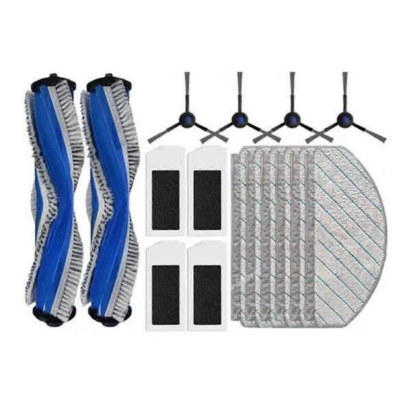 16PCS for Debot N20 / N20 Plus / N20 Vacuum Cleaner Replacement Parts Vacuum Brush Filter Mop Cloth