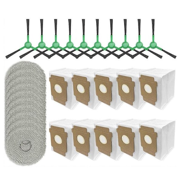 For Plus 405 Combo / 505 Combo Spare Parts Accessories Side Brush Mop Cloth Dust Bag