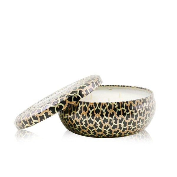 Voluspa 3 Wick Decorative Tin Candle - Burning Woods 340g/12oz 340g/12oz