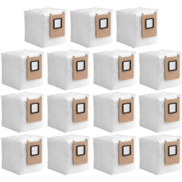 15Pcs Replacement Parts Dust Bags for Omni E25/E28 Robot Vacuum Cleaner Accessories Kit