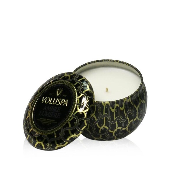 Voluspa Mini Tin Candle - Ambre Lumiere 113g/4oz 113g/4oz