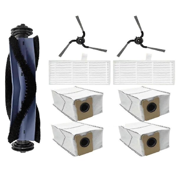 For C10 Robot Vacuum Main Roller Side Brush Filter Hepa Dust Bags Accessories Replacement Spare Part