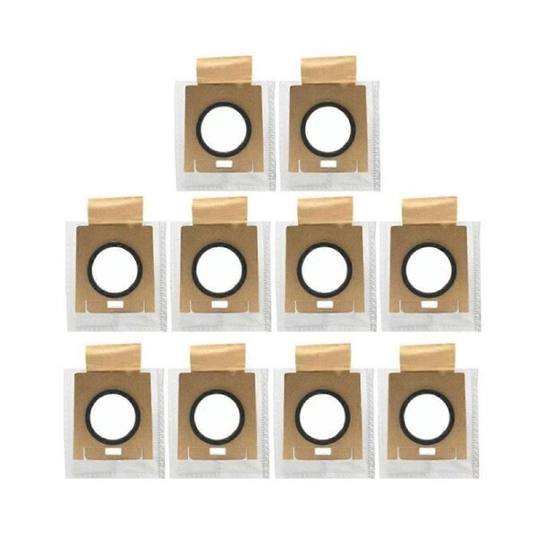 10PCS Replacement Dust Bags for V300 Vacuum Cleaner Parts Non-Woven Garbage Bags