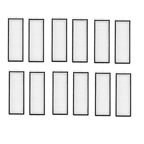 12 PCS Filter for Qrevo 5AE / Qrevo C / Qrevo C Pro / Qrevo Curv 2 Pro Vacuum Cleaner Accessories