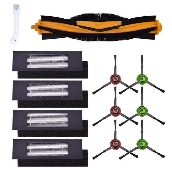 Replacements Parts for Ozmo 920/950/T5/T8 T8MAX T8Power T8aivi T8+Main Brushes Side Brushes Accessor