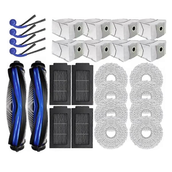 26PCS for T30C Omni / T30C Pro Omni Vacuum Cleaner Spare Parts Vacuum Brush Filter Dust Bag Mop Clot