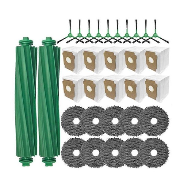 For Plus 405 / 505 Combo Spare Parts Accessories Main Side Brush Mop Cloth Dust Bag