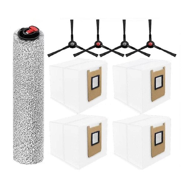 For Omni E28 / E25 Robot Vacuum Replacement Kit Side Brush Roller Mop Dust Bag Accessories