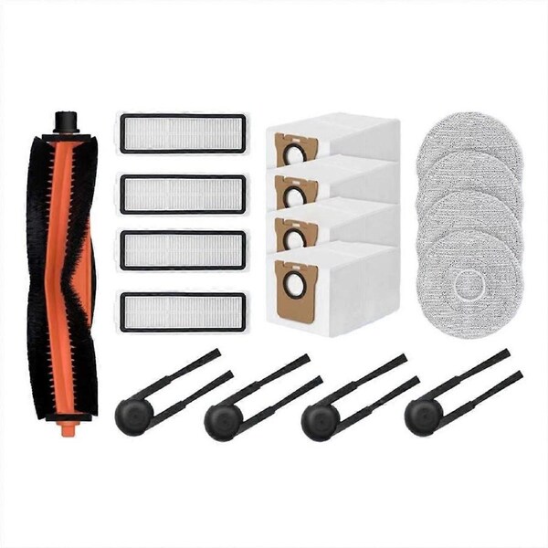 For Robot Vacuum 5C OV42CN Spare Parts Accessories Main Side Brush HEPA Filter Mop Cloth Dust Bag