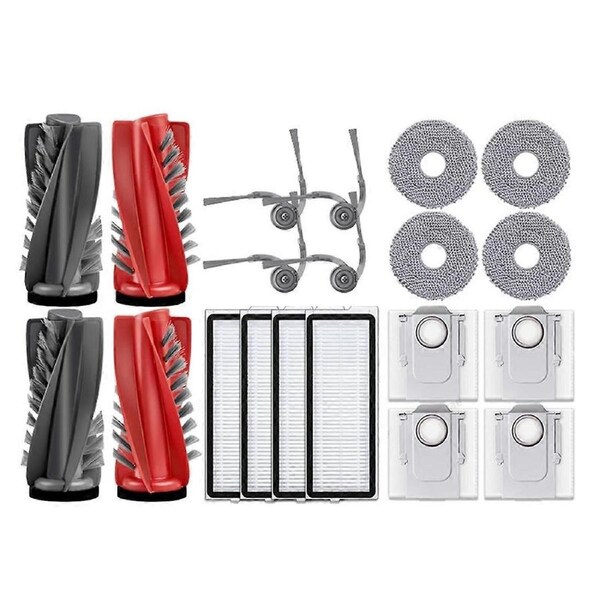 For Qrevo L / QR 798 / 35A / QR 598 Robot Vacuum Cleaner Main Side Brush Hepa Filter Mop Cloth Dust