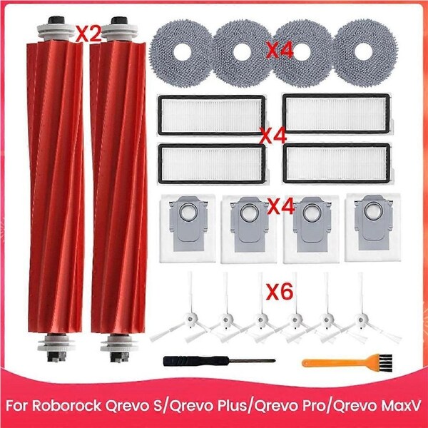 Accessories Kit for Qrevo S/Qrevo Plus/Qrevo Pro/Qrevo MaxV Replacement Parts