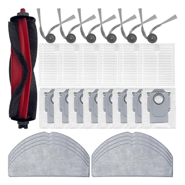 For Q7TF/Q7TF+ Robot Vacuum Cleaner Replacement Parts Main Side Brush Hepa Filter Mop Cloth Dust Bag