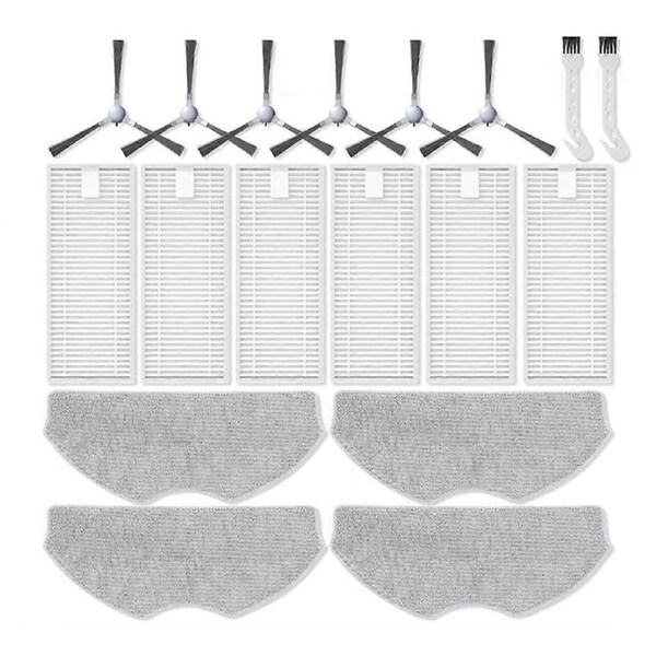 Filters Brushes Mop Pads for ROPVACNIC S1 A1 for Tipdiy G90 for VIPSUN Z1 for Betboyles V75S Robot V