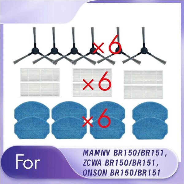 18Pcs for MAMNV,ZCWA,ONSON Vacuum Cleaner Accessories Replacement Kit