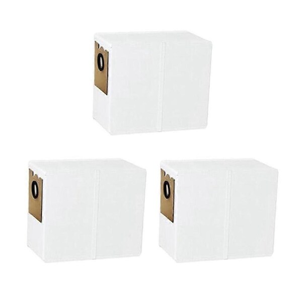 3Pcs Vacuum Dust Bags for M2 Pro/ M2S Pro Robot Vacuum Cleaner, Replacement Bag Attachment Kit