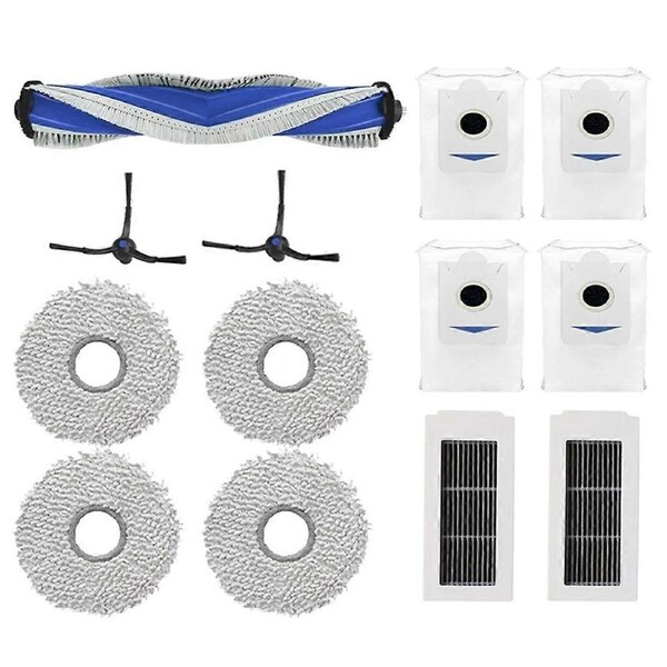 For X5 OMNI/X5 PRO OMNI / X5 PRO Vacuum Robot Parts Main Side Brush Filter Mop Cloths Dust Bag