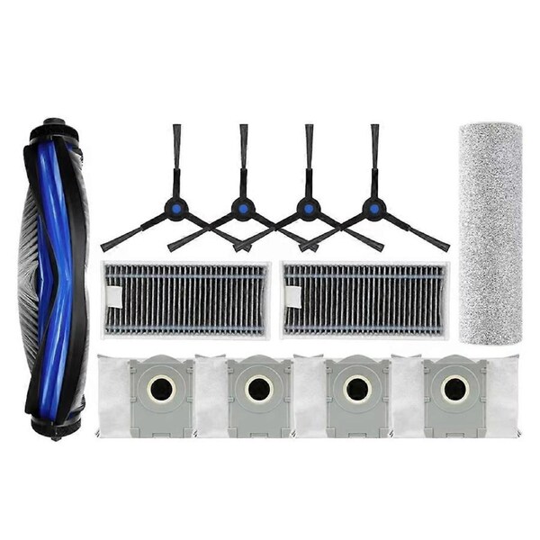 Fit for X8 Pro Omni Robot Vacuum Spare Parts Main Side Brushes Mop Cloths HEPA Filters Dust Bag Acce