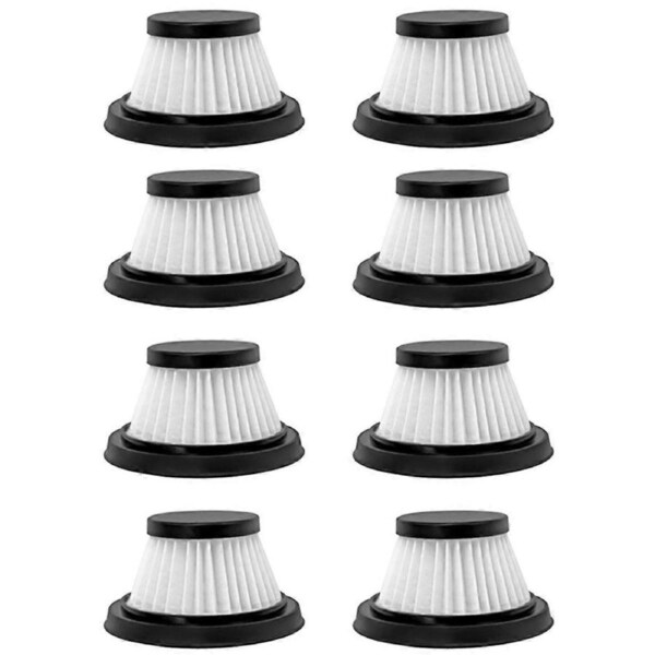 8Pcs Hepa Filter Replacement for Duck Compact Cordless Vacuum Cleaner,High Efficiency Filters for Du