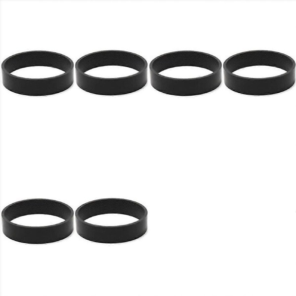 Vacuum Cleaner Knurled Belts for SENTRIa G10,G10E Vacuum Cleaner Rubber Band,6PCS