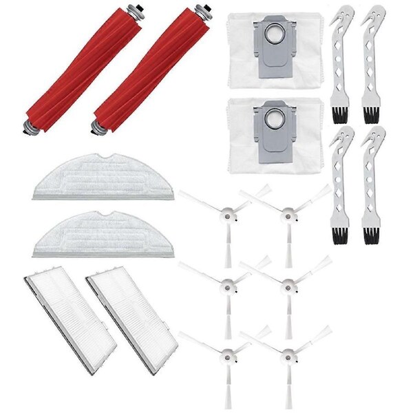 For S7MaxV UltraG10S Pro Replacement Accessories Dust Bag, Main Side Brush Filter Cloth Accessories
