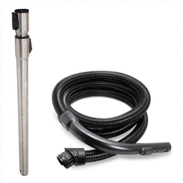 Flexible Suction Hose Pipe with Curved Handle Stainless Steel Telescopic Rod for C3 Vacuum Accessori